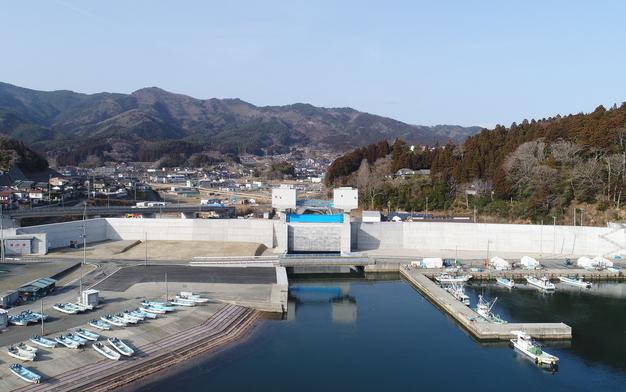 綾里漁港海岸災害復旧工事