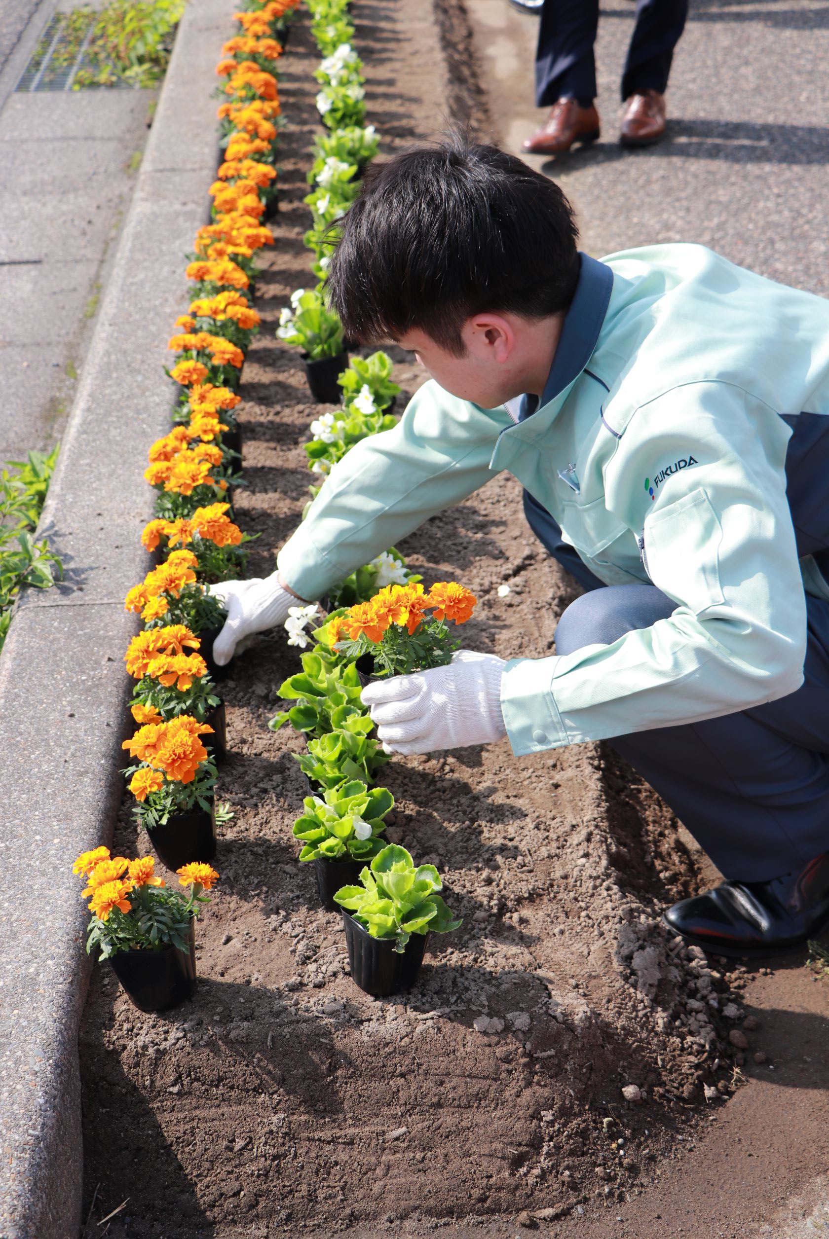 新潟本店で花壇整備に取り組み中です！地域と歩む “うるおいのある